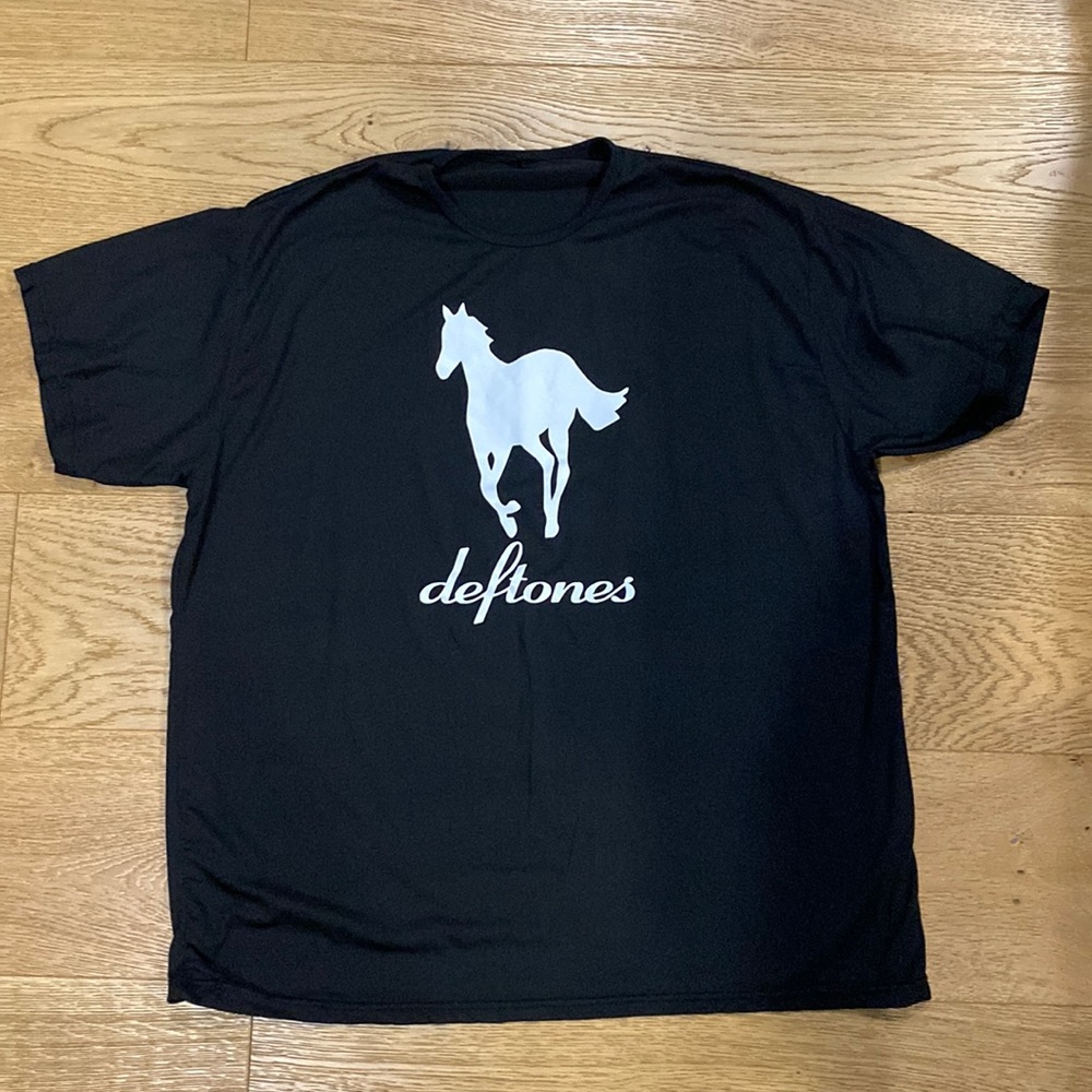Deftones White Pony Black Shirt XL Athletic Material
